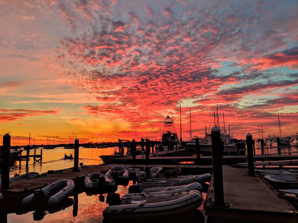 Sunset at Sunset Bay Marina