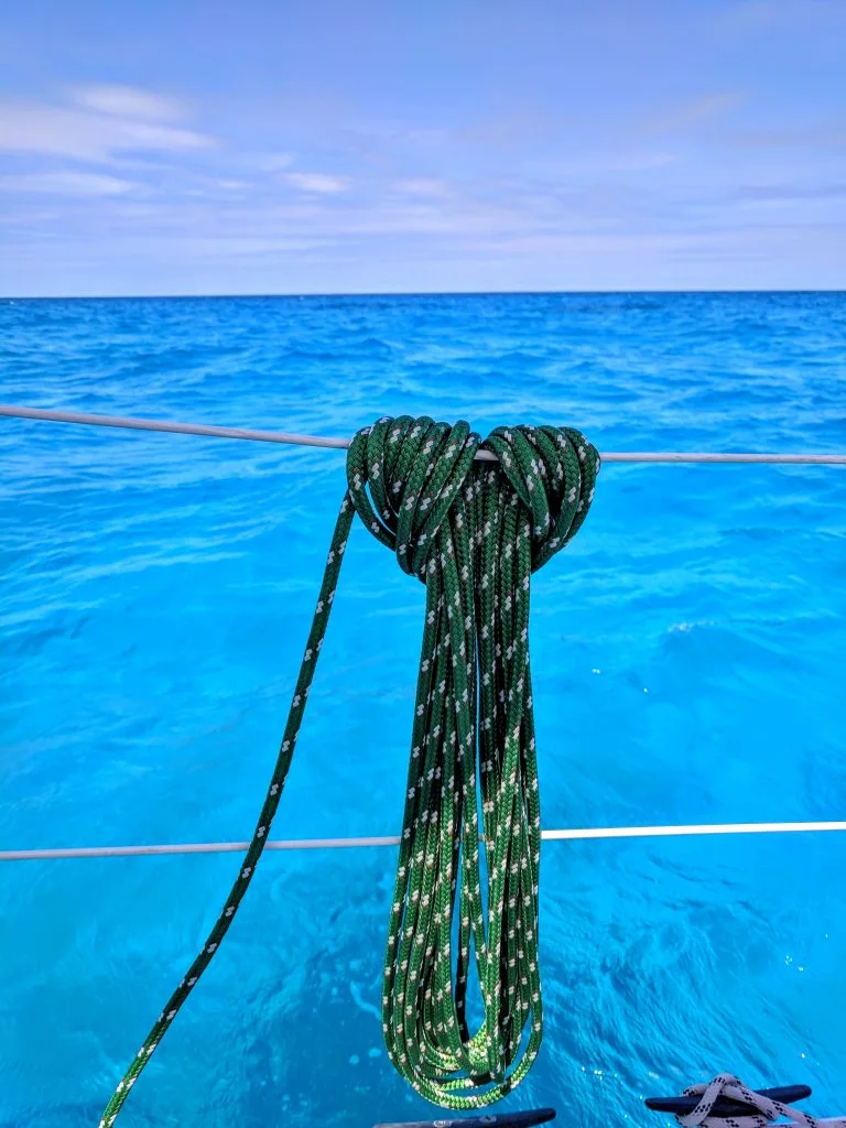 The ridiculously clear waters of the Little Bahama Bank.