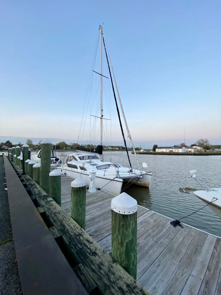 Archive photograph accompanying Arrival in Chesapeake City, 2022