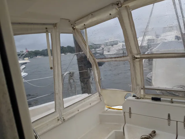 Mavis’s enclosed cockpit and seating