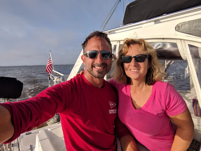 A morning aboard together