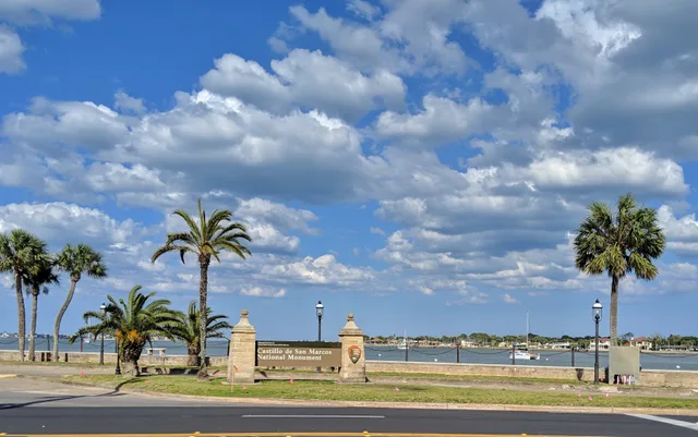 Waterfront view from the St. Augustine cruising journal